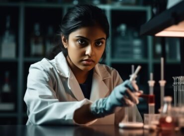 [fpdl.in]_portrait-content-young-indian-female-pharmacist-lab-coat-surgical-gloves-sitting-desk_908985-11866_large